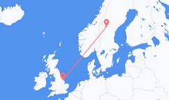 Fly fra Östersund til Kirmington
