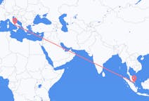 Flights from Johor Bahru to Naples