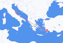 Flights from Pescara, Italy to Rhodes, Greece