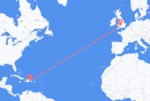 Flights from Santo Domingo, Dominican Republic to Bristol, the United Kingdom