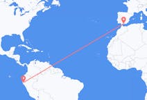 Flyreiser fra Piura, Peru til Malaga, Spania