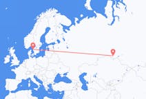 Loty z miasta Omsk do miasta Göteborg