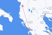 Flyreiser fra Tirana, Albania til Preveza, Hellas