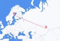 Flights from Semey, Kazakhstan to Umeå, Sweden