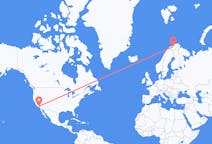 Flyreiser fra Los Angeles, USA til Alta, Norge