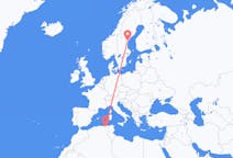 Flyreiser fra Konstantin, Algerie til Sundsvall, Sverige