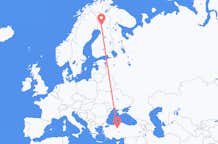 Flyreiser fra Ankara, til Rovaniemi
