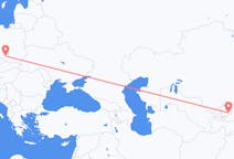 Flyreiser fra Andizjan, Usbekistan til Katowice, Polen