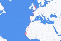 Flyreiser fra Cap Skiring, Senegal til Norwich, England