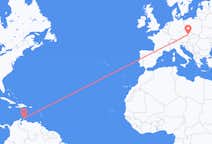 Flights from Aruba to Brno