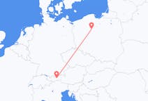 เที่ยวบิน จาก อินส์บรุค, ออสเตรีย ไปยัง บิดกอสซ์, โปแลนด์