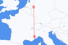 Flyg från Nice, Frankrike till Köln, Frankrike