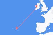 Flyrejser fra Terceira, Portugal til Shannon, Irland