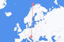 Flights from Tromsø to Split