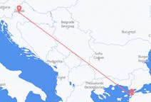 Vols depuis la ville de Zagreb vers la ville de Çanakkale