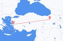 Flug frá Izmir, Tyrklandi til Erzurum, Tyrklandi