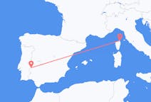 Flights from Badajoz, Spain to Bastia, France