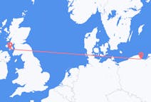 Flights from Gdańsk, Poland to Campbeltown, the United Kingdom