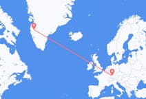 Flights from Kangerlussuaq to Stuttgart