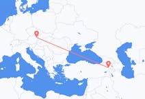 Flyreiser fra Iğdır, Tyrkia til Vienna, Østerrike
