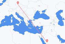Flyrejser fra Medina til Prag