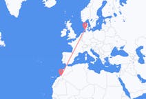 Flights from Guelmim, Morocco to Westerland, Germany