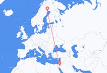 Flyreiser fra Akaba, Jordan til Luleå, Sverige
