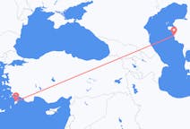 Flyreiser fra Aktau, Kasakhstan til Rhodes, Hellas