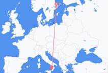 Vols depuis la ville de Stockholm vers la ville de Reggio de Calabre