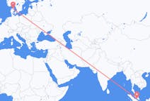 Flights from Malacca City, Malaysia to Aalborg, Denmark