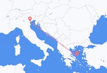 Flüge von Venedig, Italien nach Skyros, Griechenland