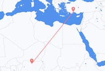 Flyrejser fra Kano til Antalya