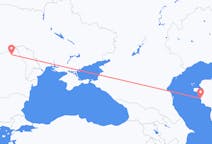 Vluchten van Aqtau naar Suceava
