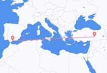 Flyreiser fra Malatya, til Malaga