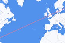 Flyg från Miami, USA till Tallinn, Estland