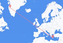 Flights from Kangerlussuaq to Heraklion