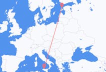 Flights from Kardla, Estonia to Palermo, Italy