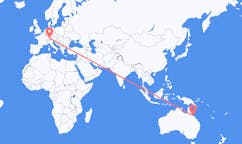 Flights from Townsville, Australia to Friedrichshafen, Germany