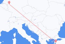 出发地 土耳其埃德雷米特目的地 德国杜塞尔多夫的航班