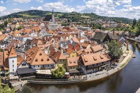 Turistiske høydepunkter i Český Krumlov på en privat halvdagstur med en lokal