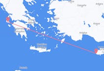 Flyreiser fra Páfos, Kypros til Kefallinia, Hellas