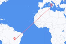 Flyrejser fra Goiânia, Brasilien til Palermo, Italien