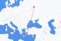Flights from Bryansk, Russia to Rhodes, Greece