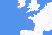Fly fra County Kerry til San Sebastián