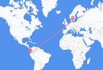 Flyreiser fra Santa Rosa Canton, Ecuador til København, Danmark