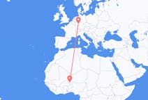Flyrejser fra Niamey til Frankfurt