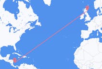 Flyreiser fra San Andrés, til Aberdeen