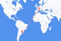 Flyrejser fra Montevideo, Uruguay til Marseille, Frankrig