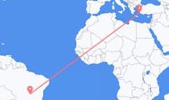 Flights from Brasília, Brazil to Kalymnos, Greece