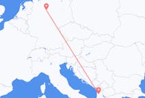 Flyg från Tirana, Albanien till Hannover, Tyskland